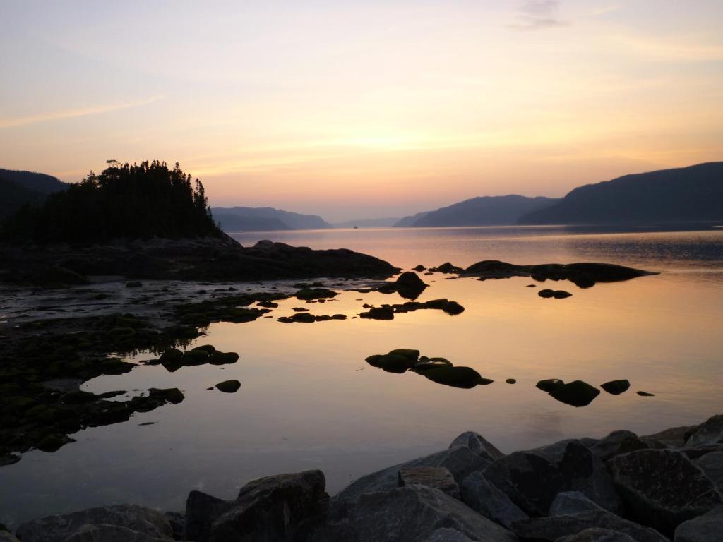 Villa Rivière Petit Saguenay Camera foto