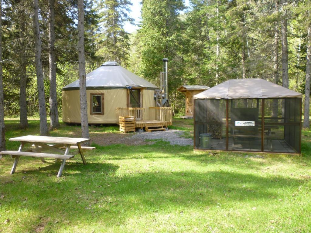 Villa Rivière Petit Saguenay Esterno foto